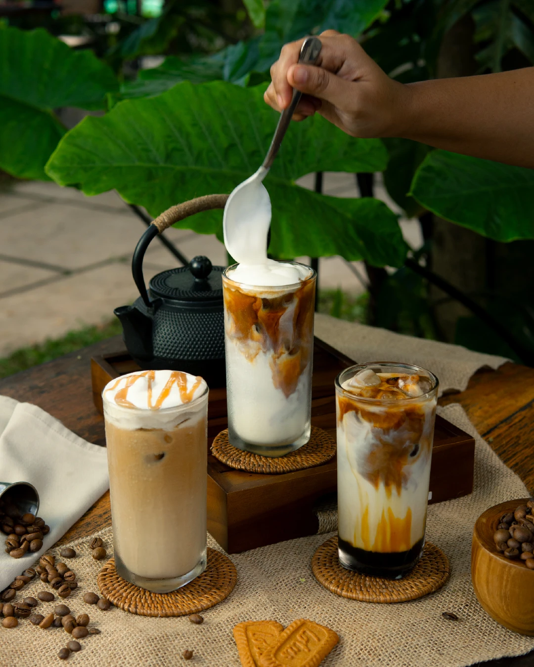 Iced coffee