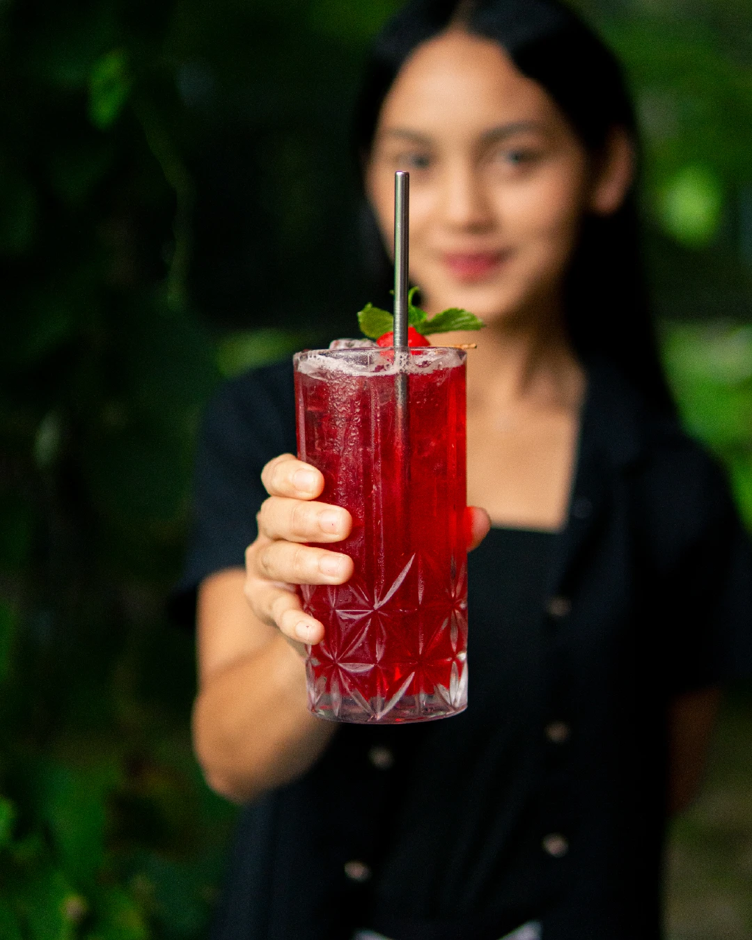 Berry mocktail